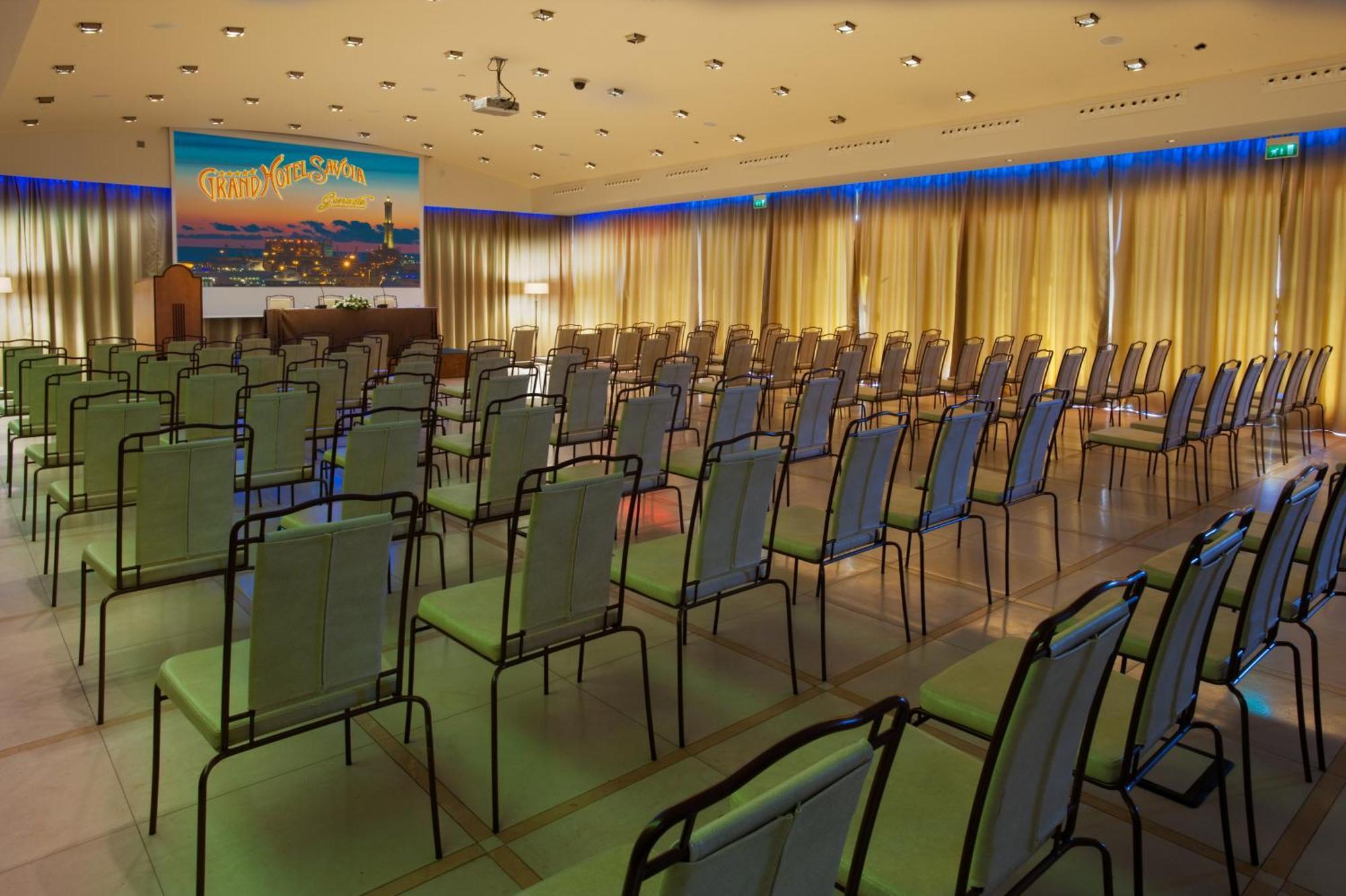 Grand Hotel Savoia Genoa Exterior photo The conference room