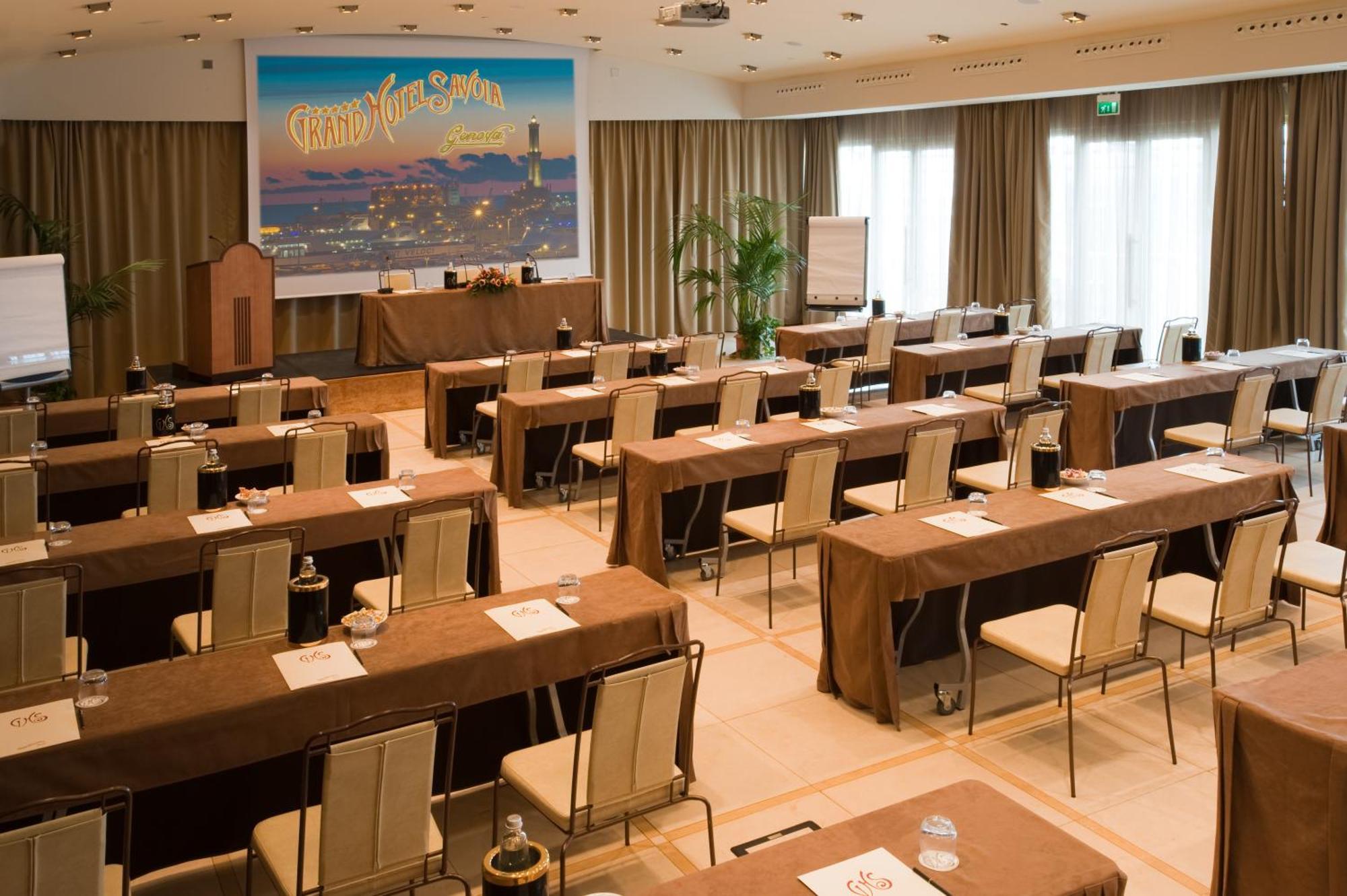 Grand Hotel Savoia Genoa Exterior photo The conference room of the German National Academy of Sciences, Leopoldina, in Halle/Saale