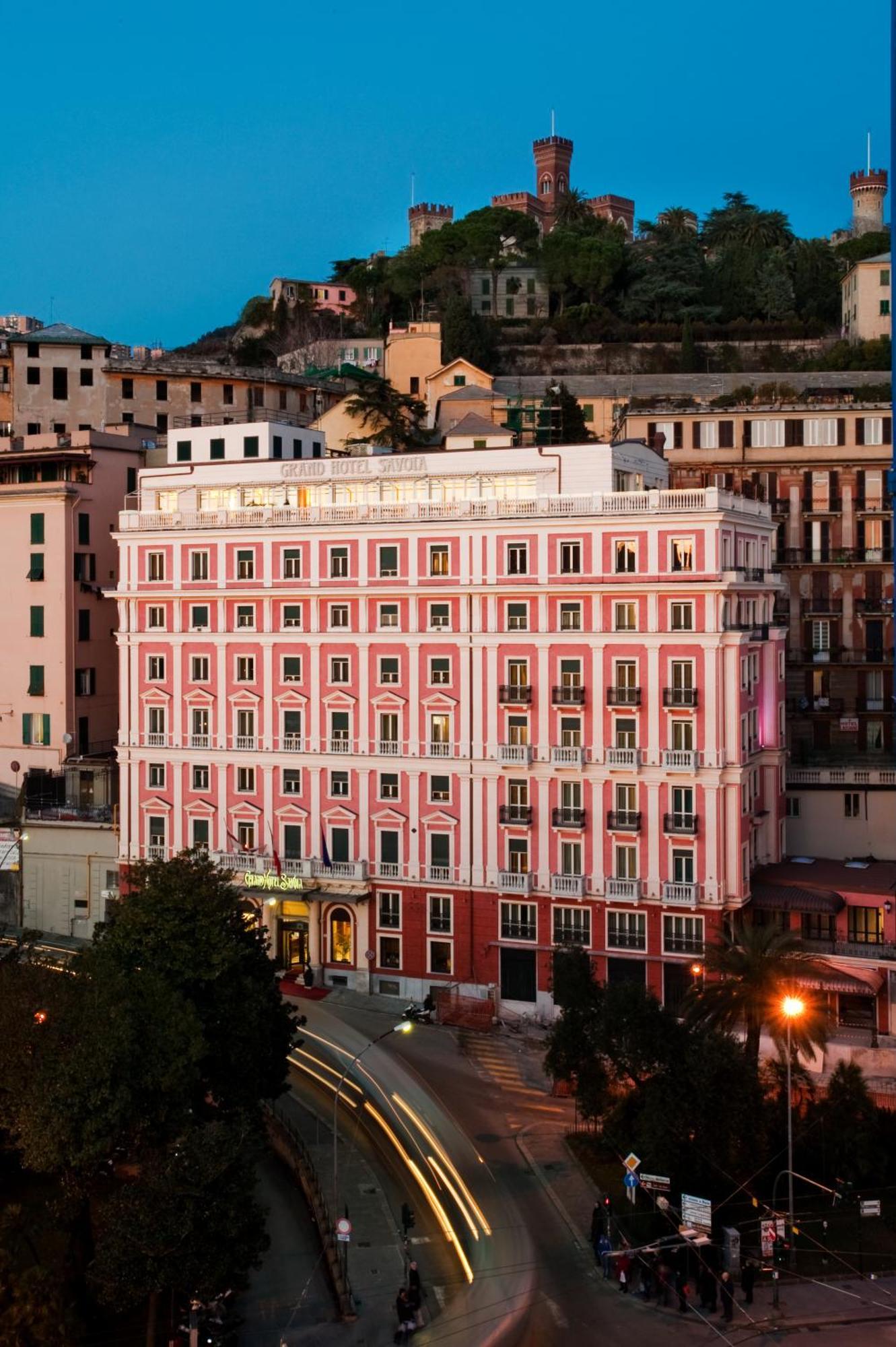 Grand Hotel Savoia Genoa Exterior photo The Excelsior